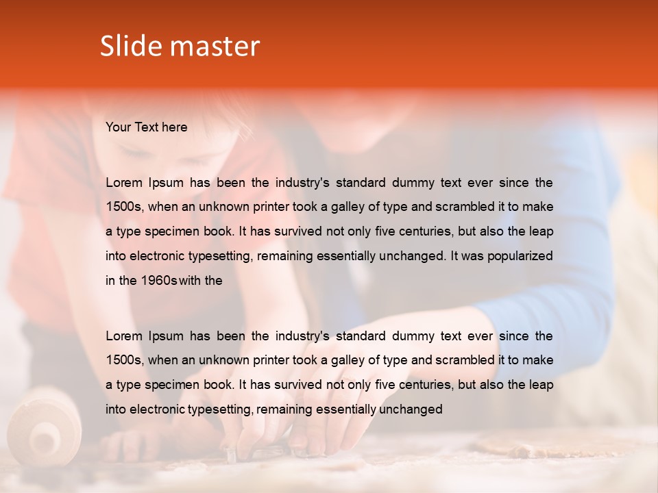 Expression Kitchen Happy PowerPoint Template