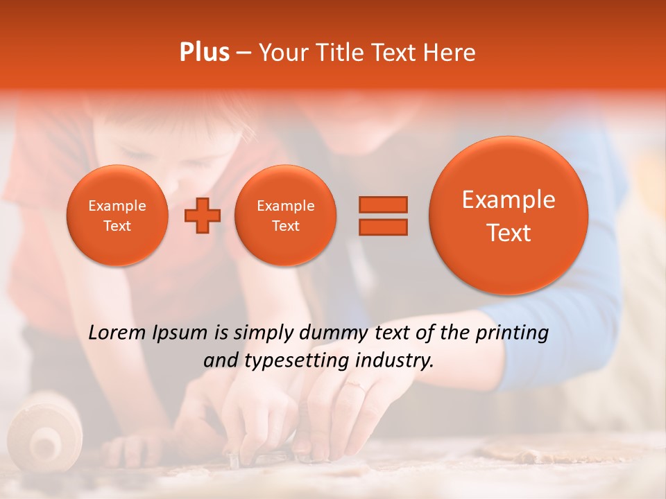 Expression Kitchen Happy PowerPoint Template