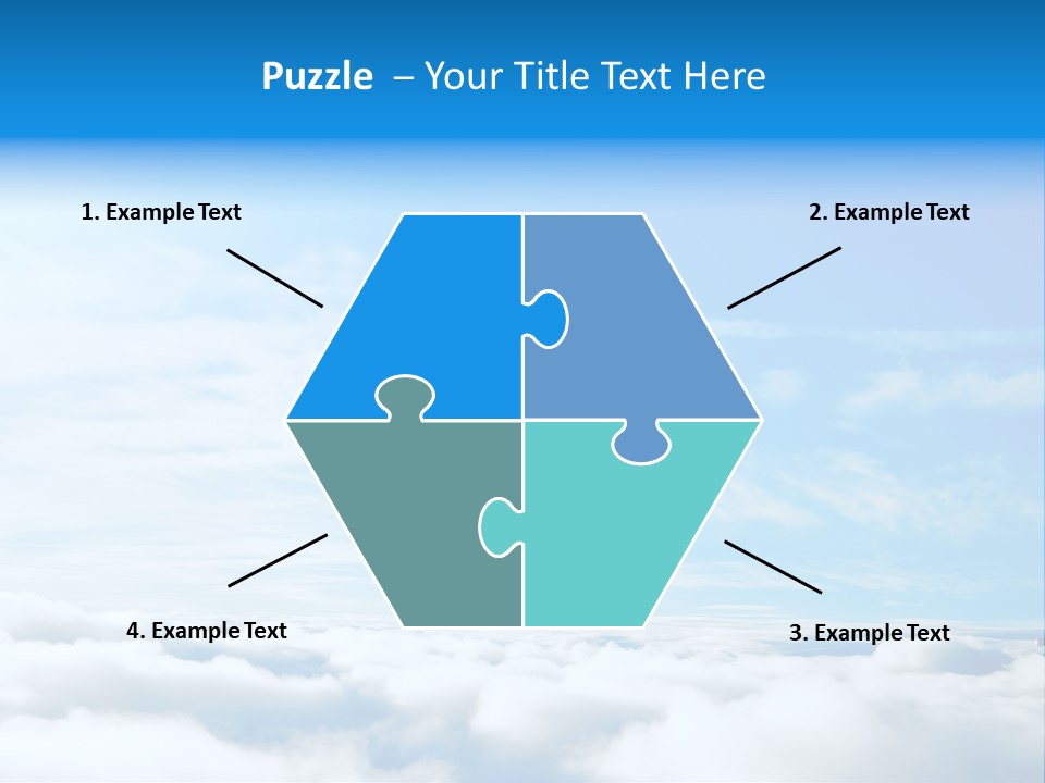 Peace Window Sun PowerPoint Template