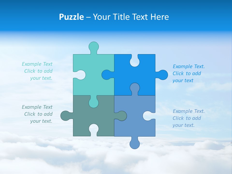 Peace Window Sun PowerPoint Template