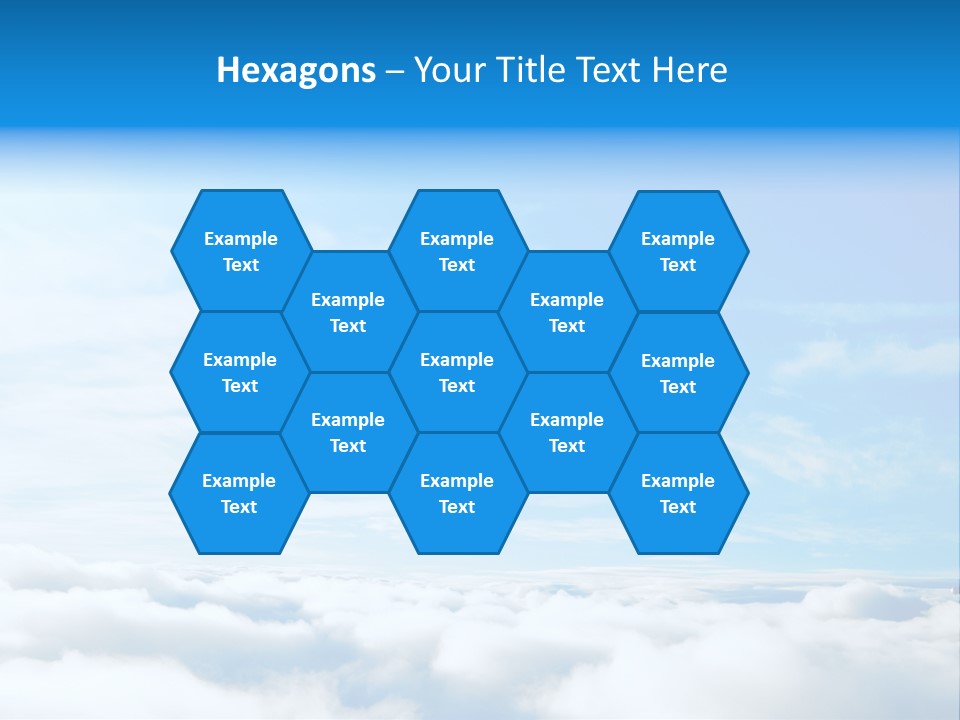 Peace Window Sun PowerPoint Template