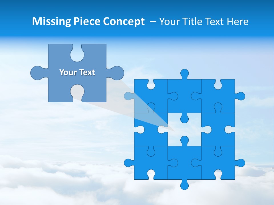 Peace Window Sun PowerPoint Template