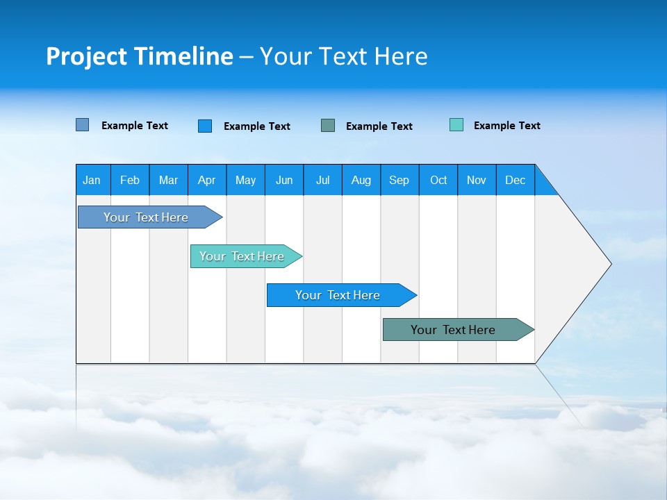 Peace Window Sun PowerPoint Template