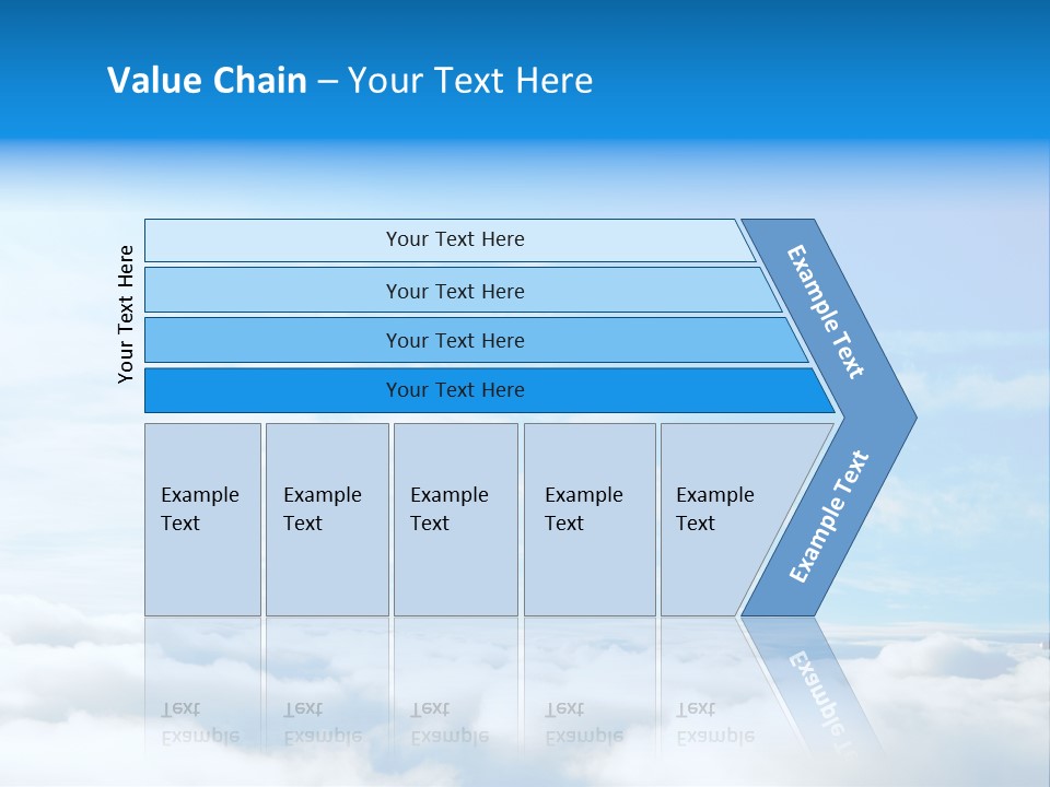 Peace Window Sun PowerPoint Template