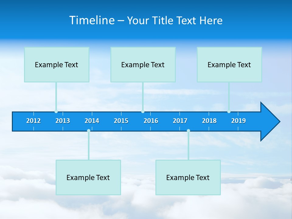 Peace Window Sun PowerPoint Template