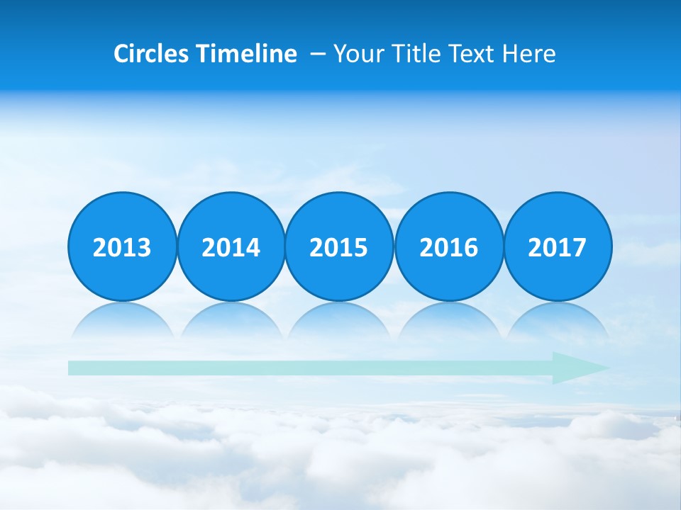 Peace Window Sun PowerPoint Template