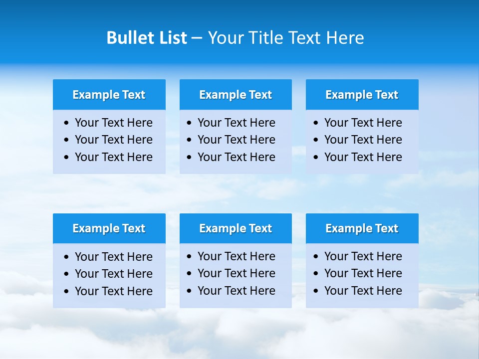 Peace Window Sun PowerPoint Template