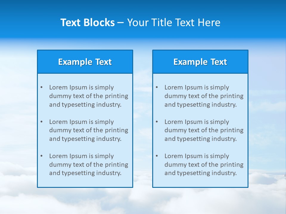 Peace Window Sun PowerPoint Template