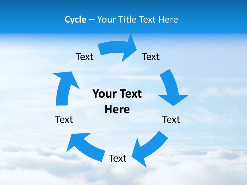 Peace Window Sun PowerPoint Template
