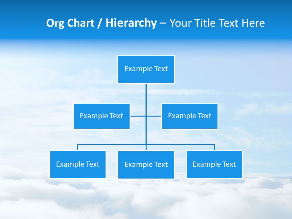 Peace Window Sun PowerPoint Template