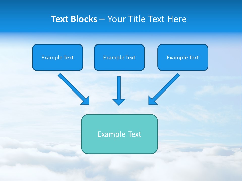 Peace Window Sun PowerPoint Template