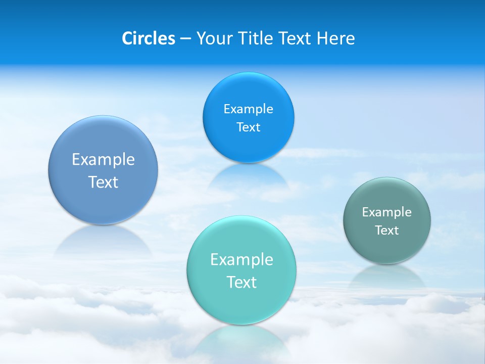 Peace Window Sun PowerPoint Template