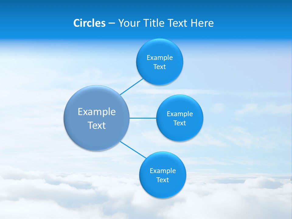 Peace Window Sun PowerPoint Template