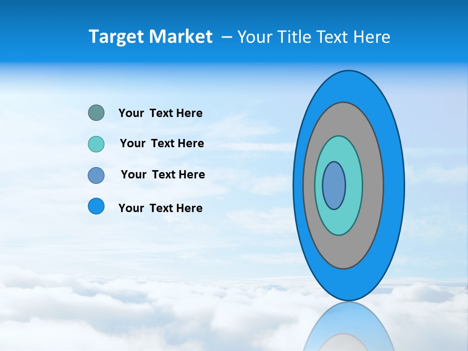 Peace Window Sun PowerPoint Template