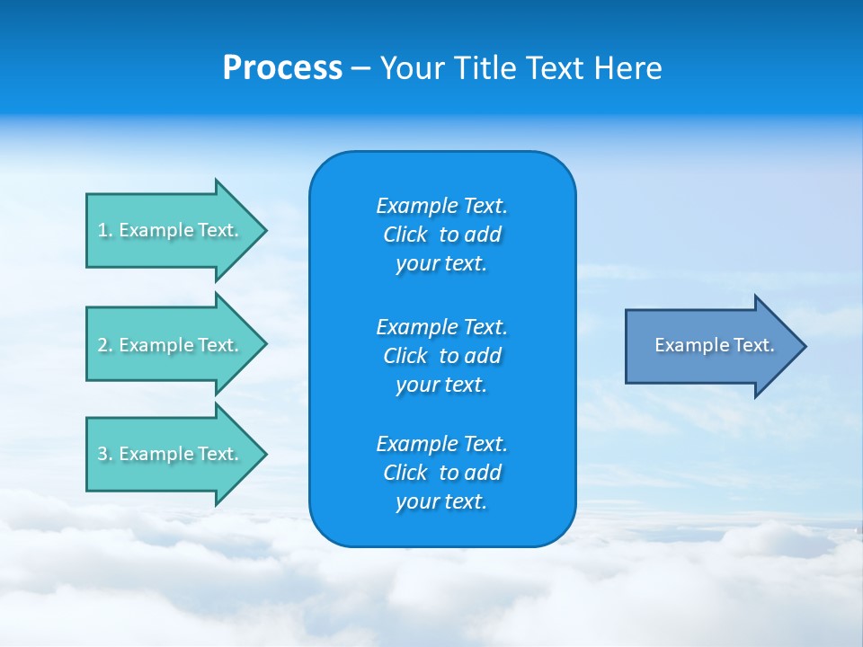 Peace Window Sun PowerPoint Template
