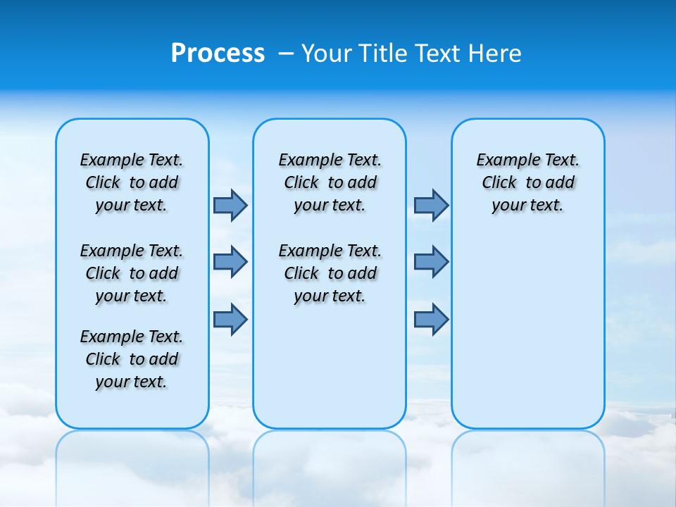 Peace Window Sun PowerPoint Template