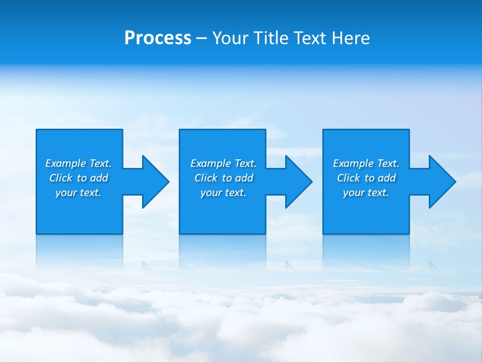 Peace Window Sun PowerPoint Template