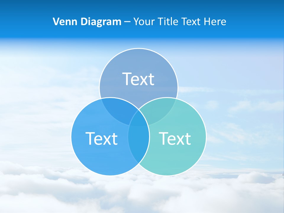 Peace Window Sun PowerPoint Template