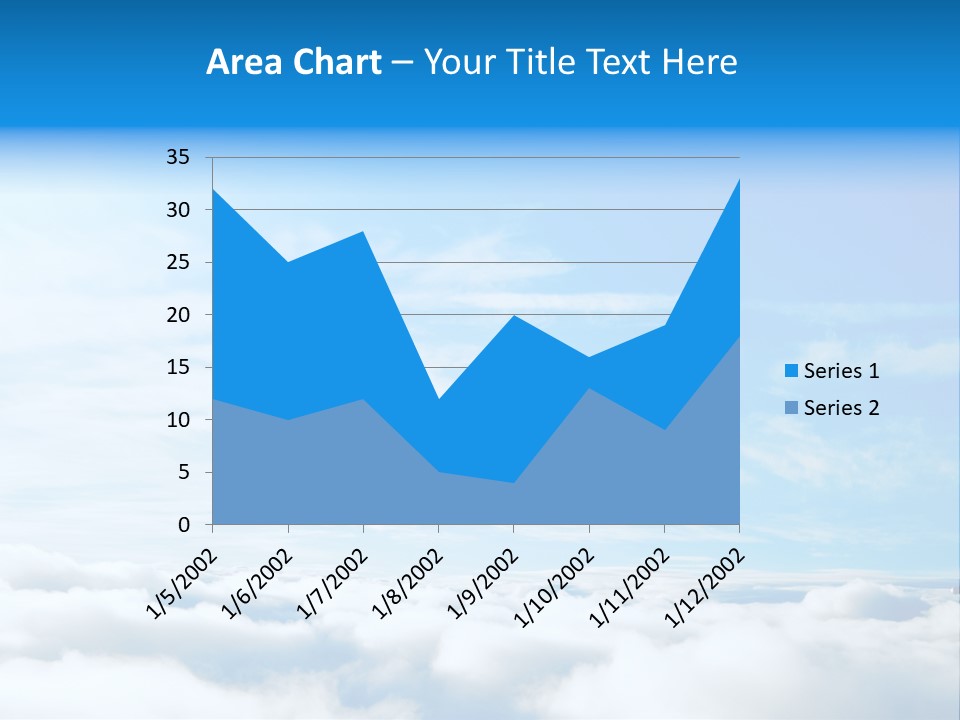 Peace Window Sun PowerPoint Template
