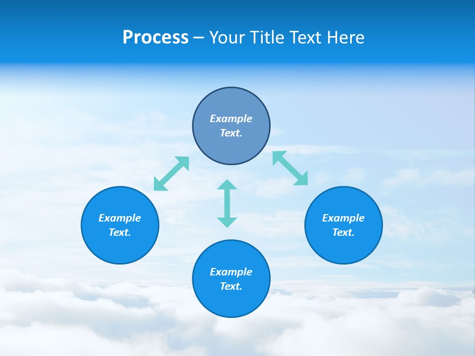 Peace Window Sun PowerPoint Template