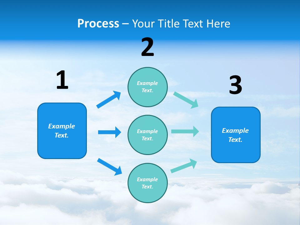 Peace Window Sun PowerPoint Template