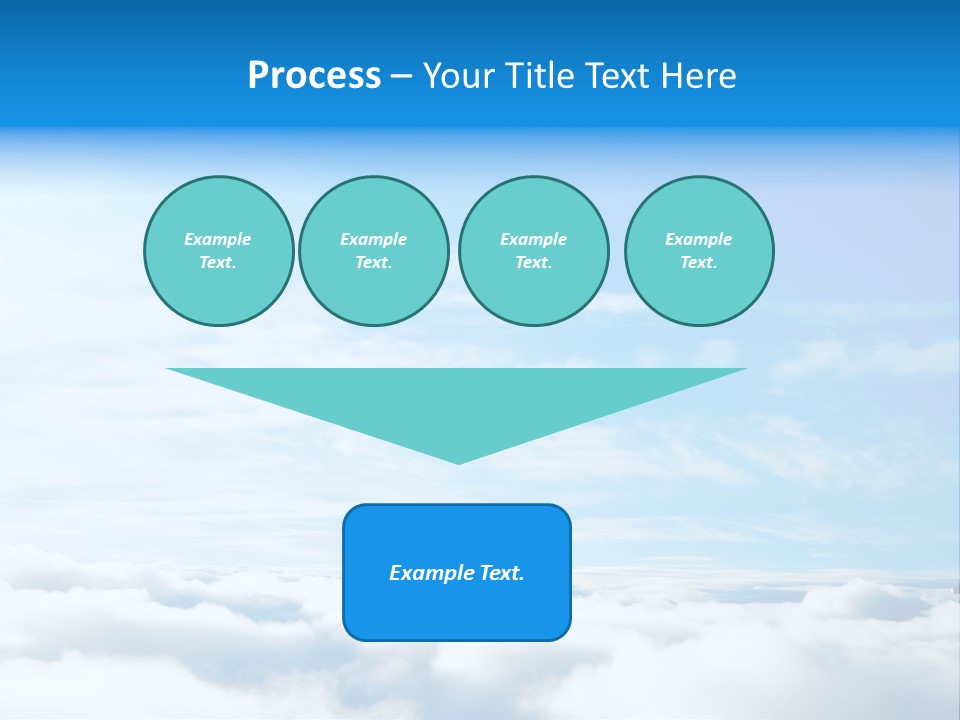 Peace Window Sun PowerPoint Template