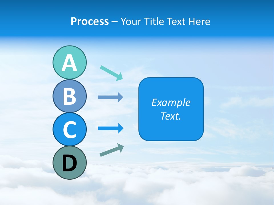 Peace Window Sun PowerPoint Template