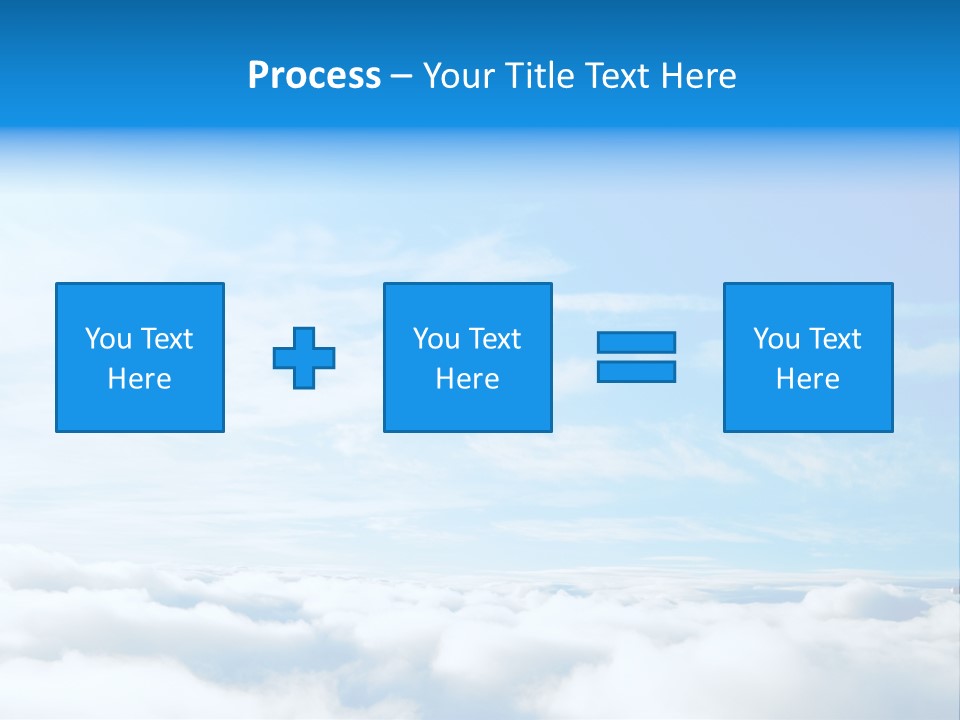 Peace Window Sun PowerPoint Template