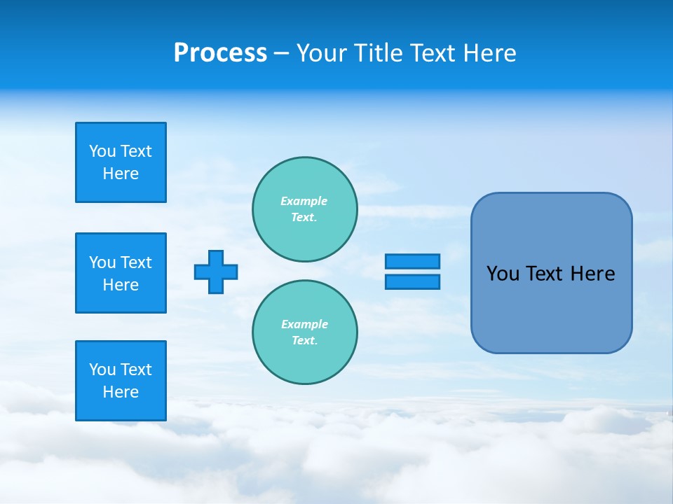 Peace Window Sun PowerPoint Template