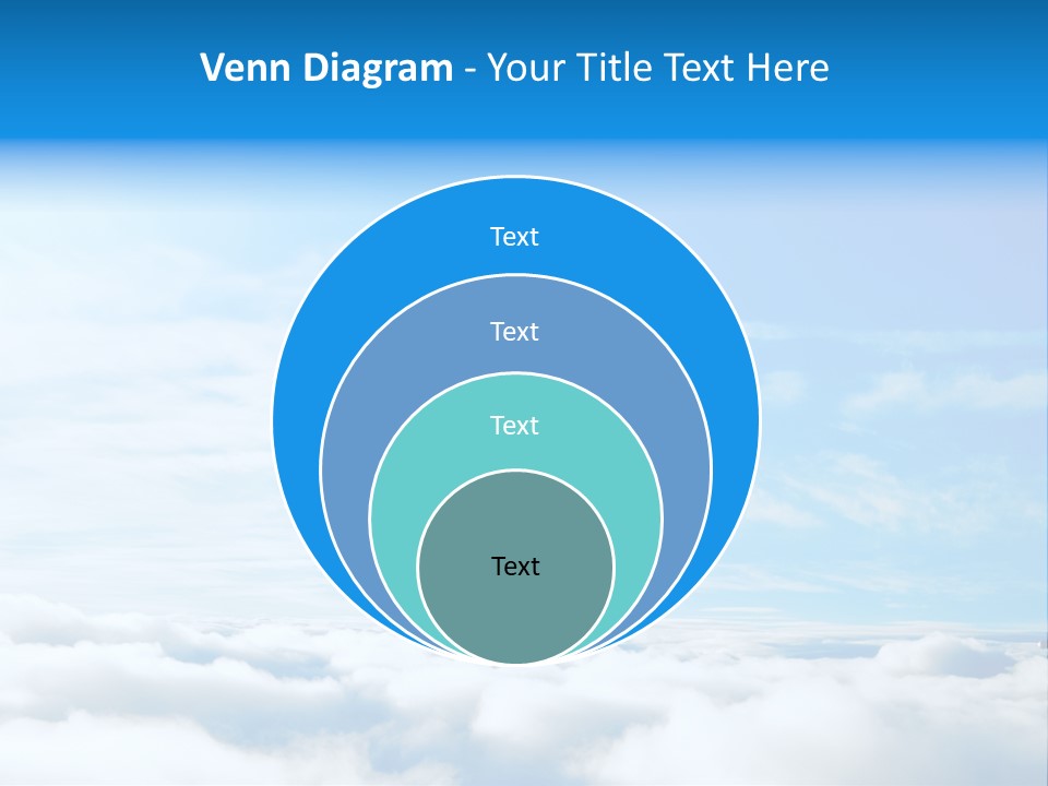 Peace Window Sun PowerPoint Template