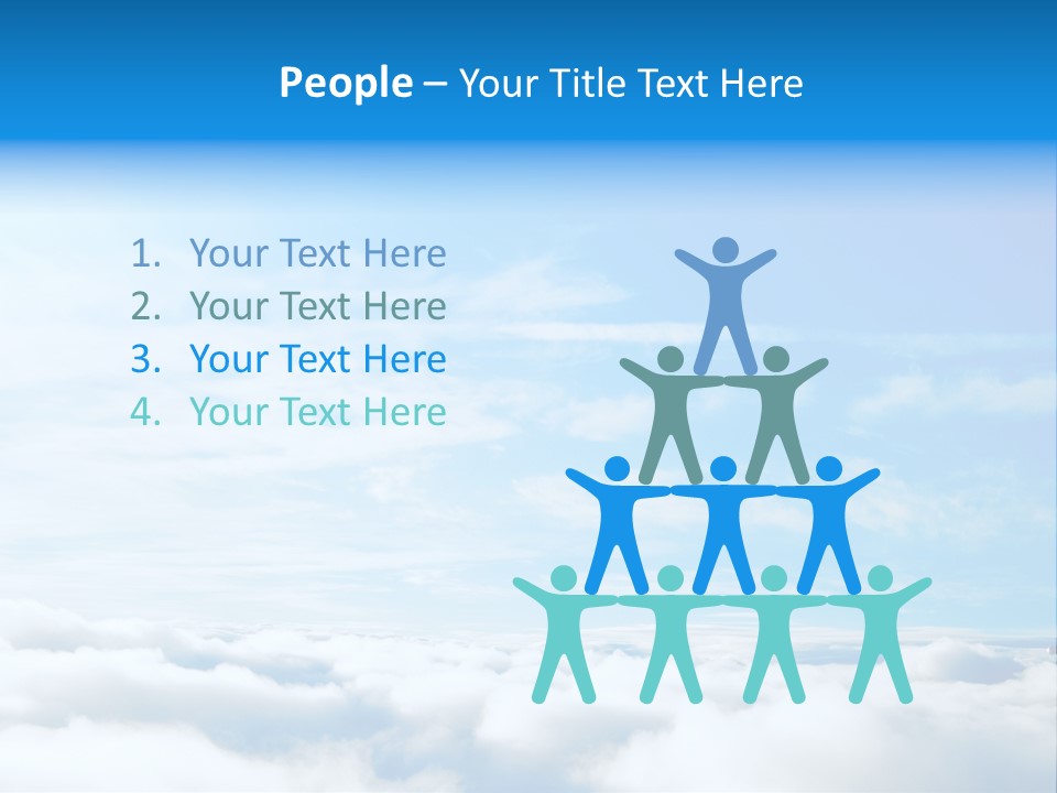 Peace Window Sun PowerPoint Template