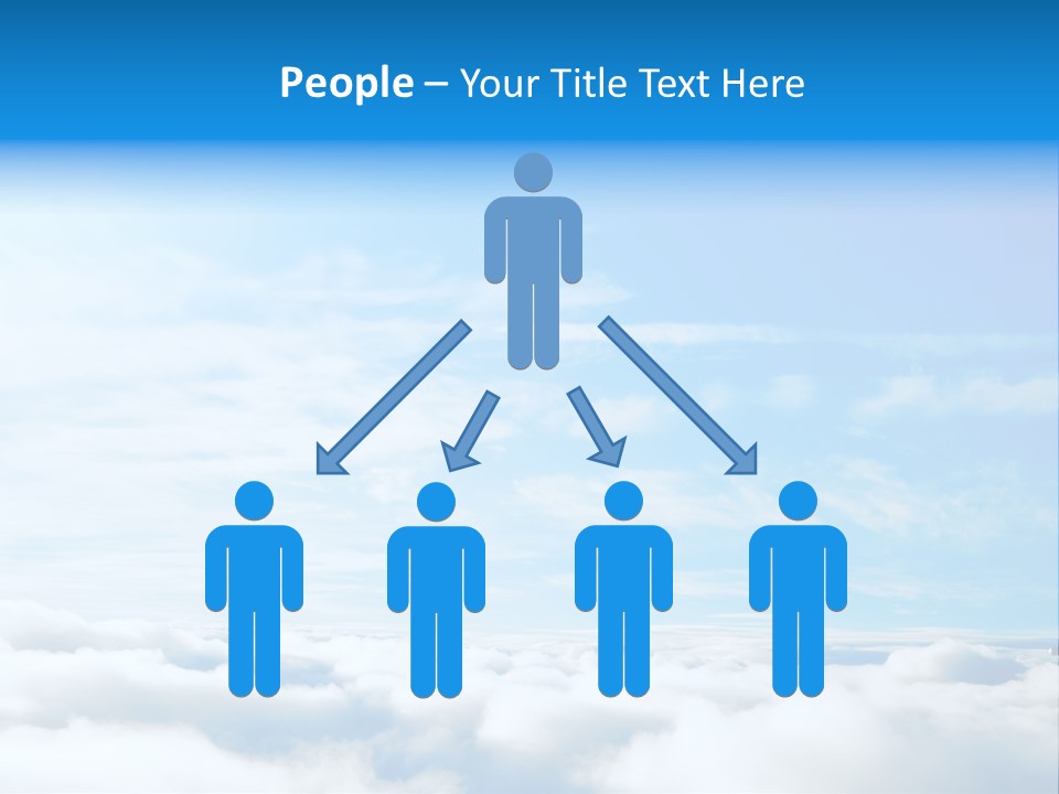 Peace Window Sun PowerPoint Template