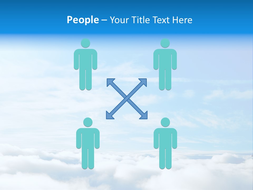 Peace Window Sun PowerPoint Template