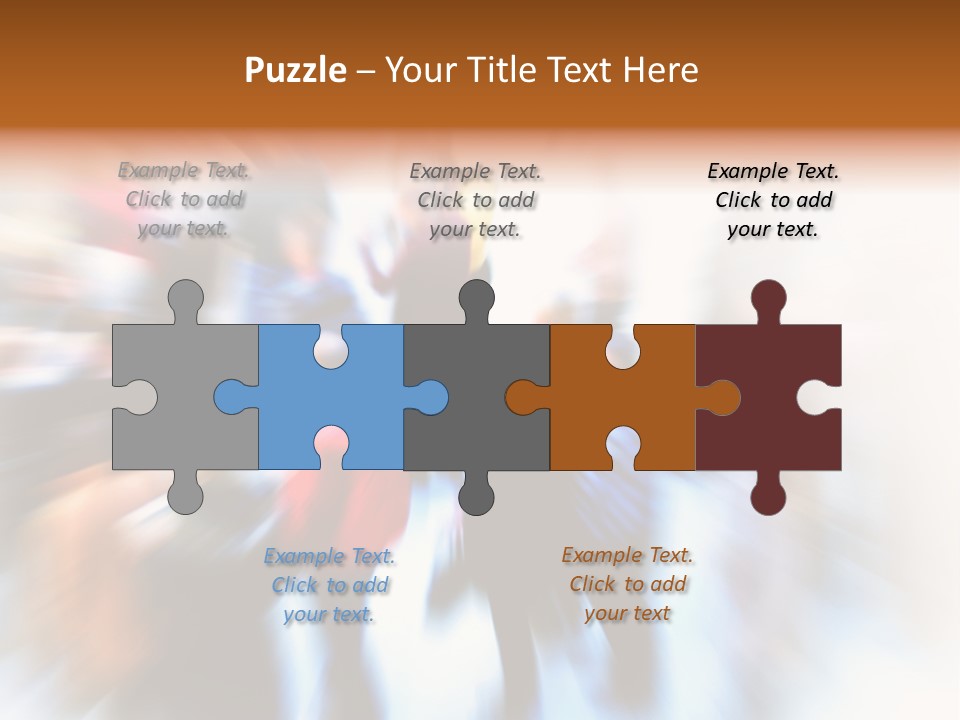 Toon Team Humorou PowerPoint Template