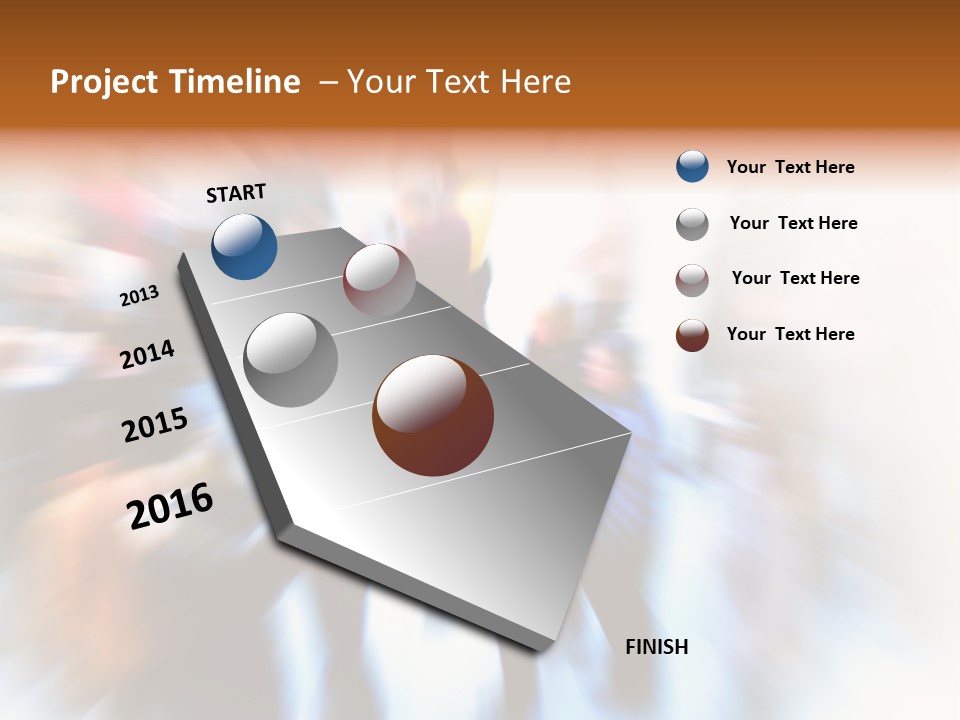 Toon Team Humorou PowerPoint Template
