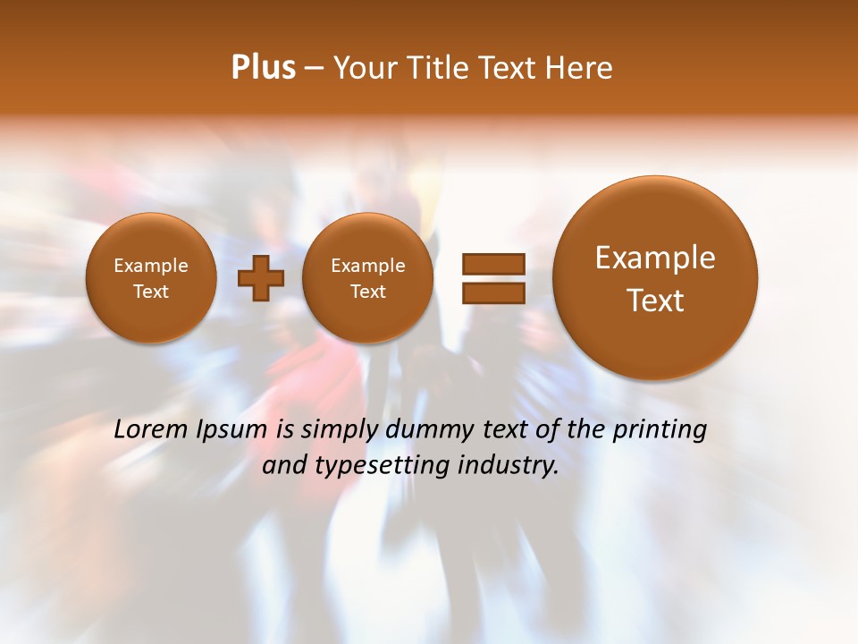 Toon Team Humorou PowerPoint Template