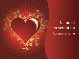 Illustration Decoration Shiny PowerPoint Template