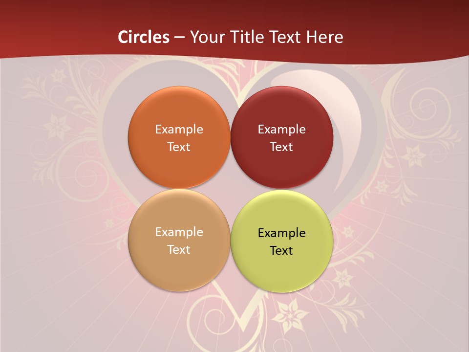 Illustration Decoration Shiny PowerPoint Template