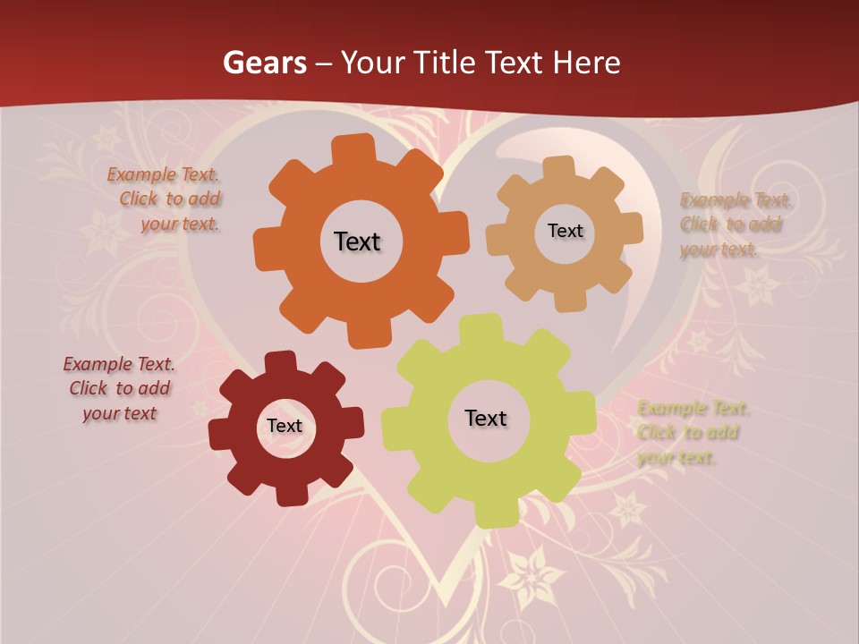 Illustration Decoration Shiny PowerPoint Template