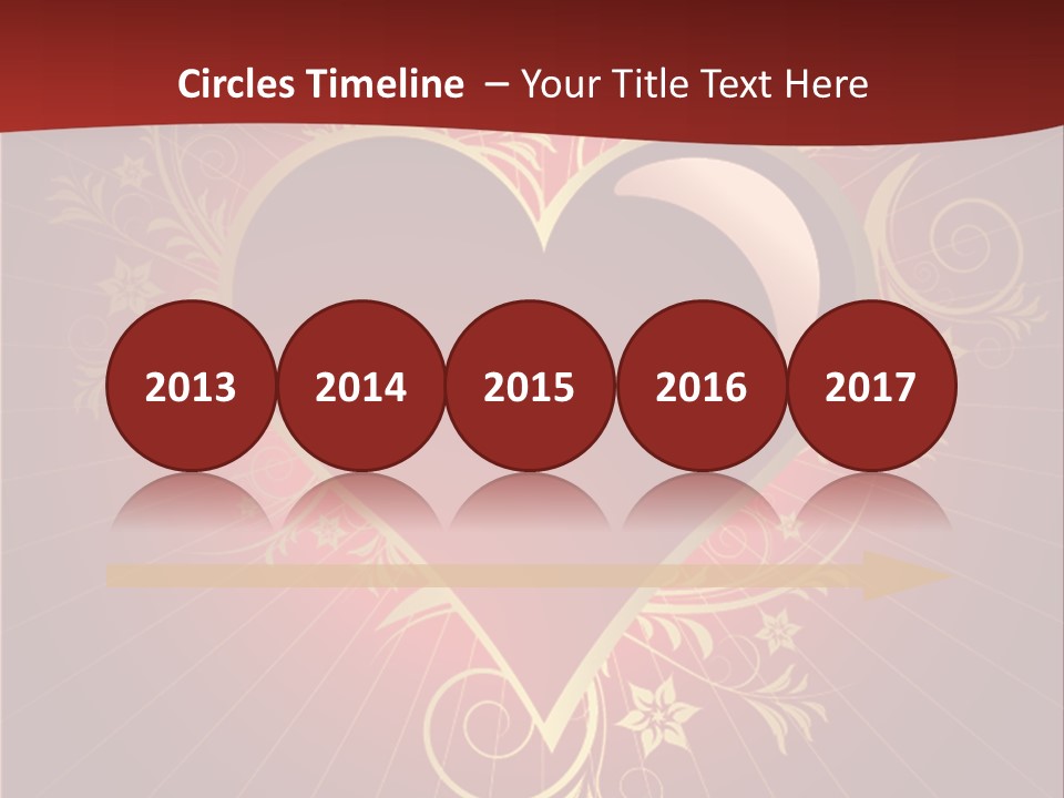 Illustration Decoration Shiny PowerPoint Template