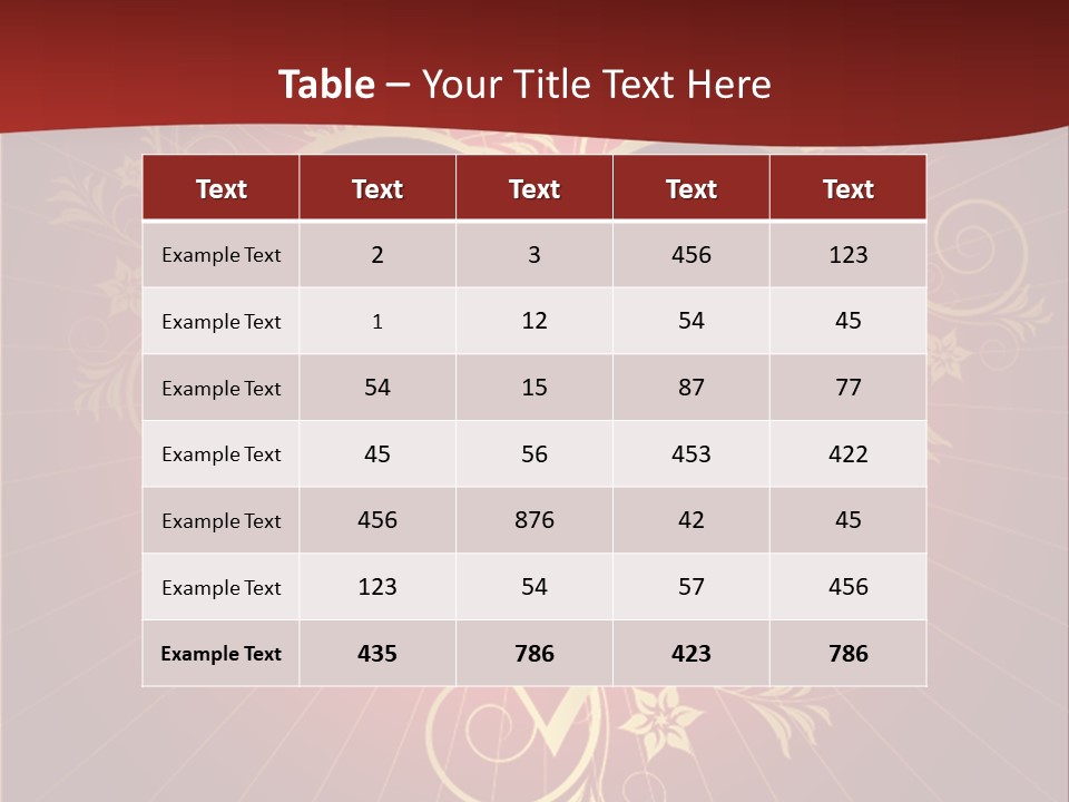 Illustration Decoration Shiny PowerPoint Template