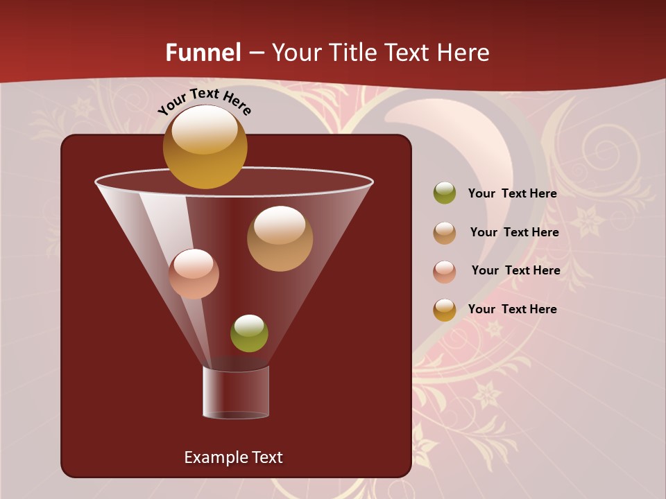 Illustration Decoration Shiny PowerPoint Template