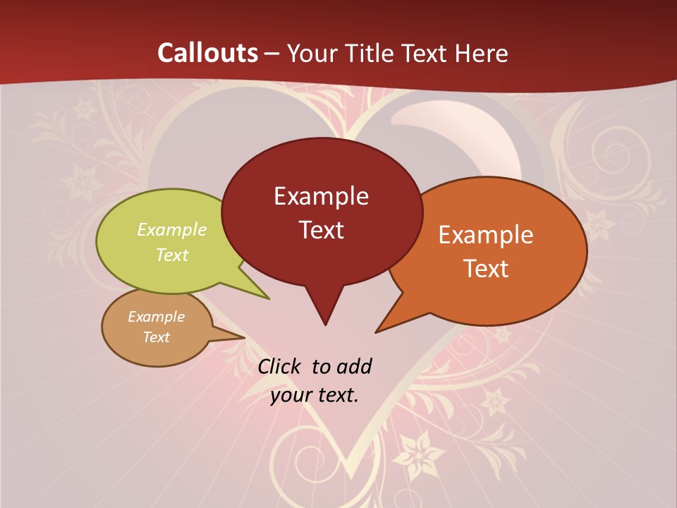 Illustration Decoration Shiny PowerPoint Template