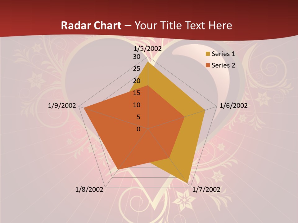 Illustration Decoration Shiny PowerPoint Template