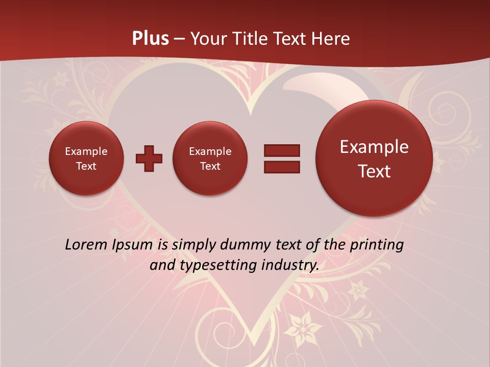 Illustration Decoration Shiny PowerPoint Template