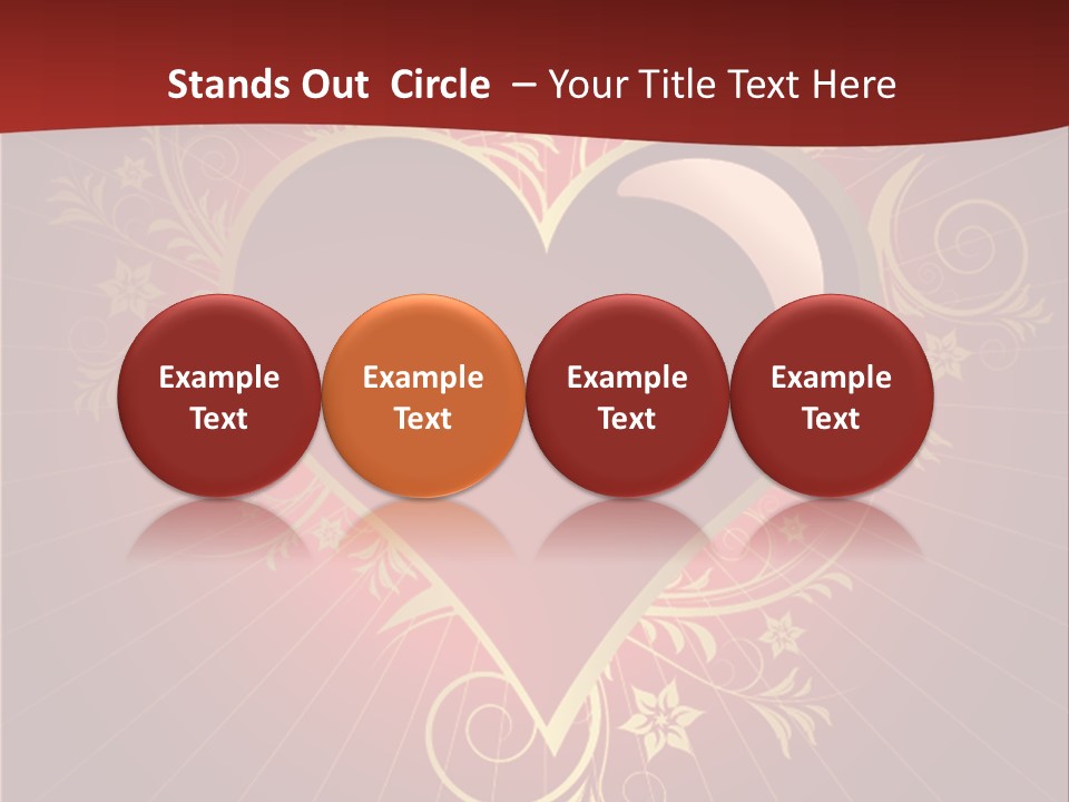 Illustration Decoration Shiny PowerPoint Template