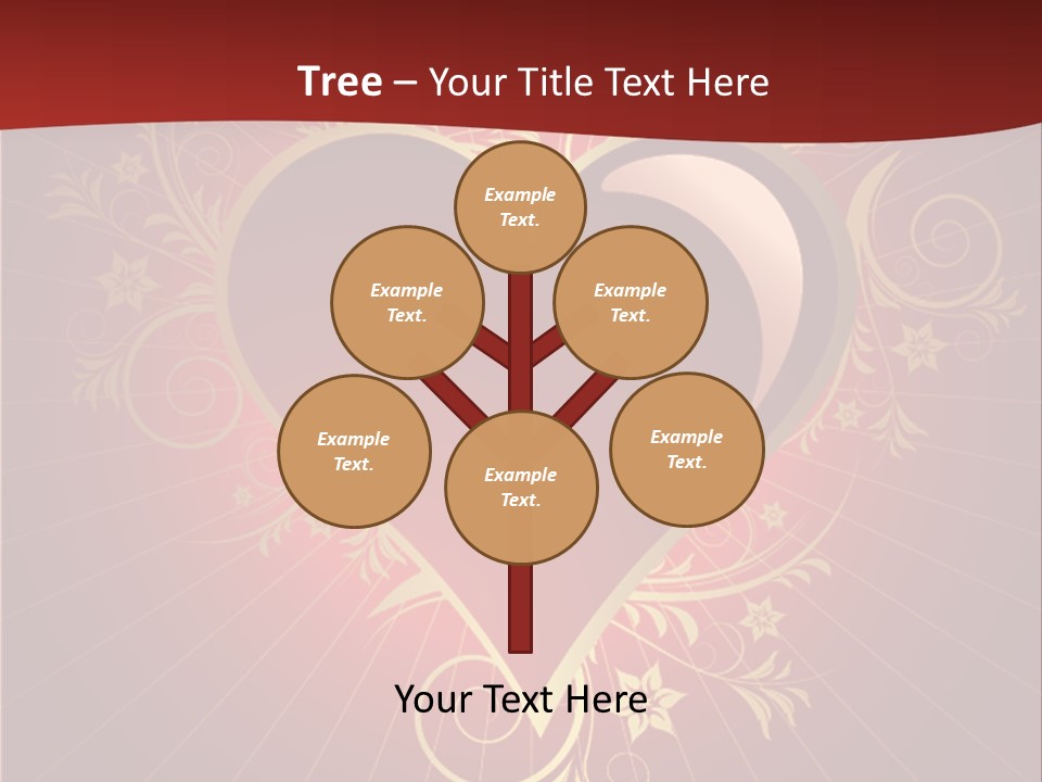 Illustration Decoration Shiny PowerPoint Template