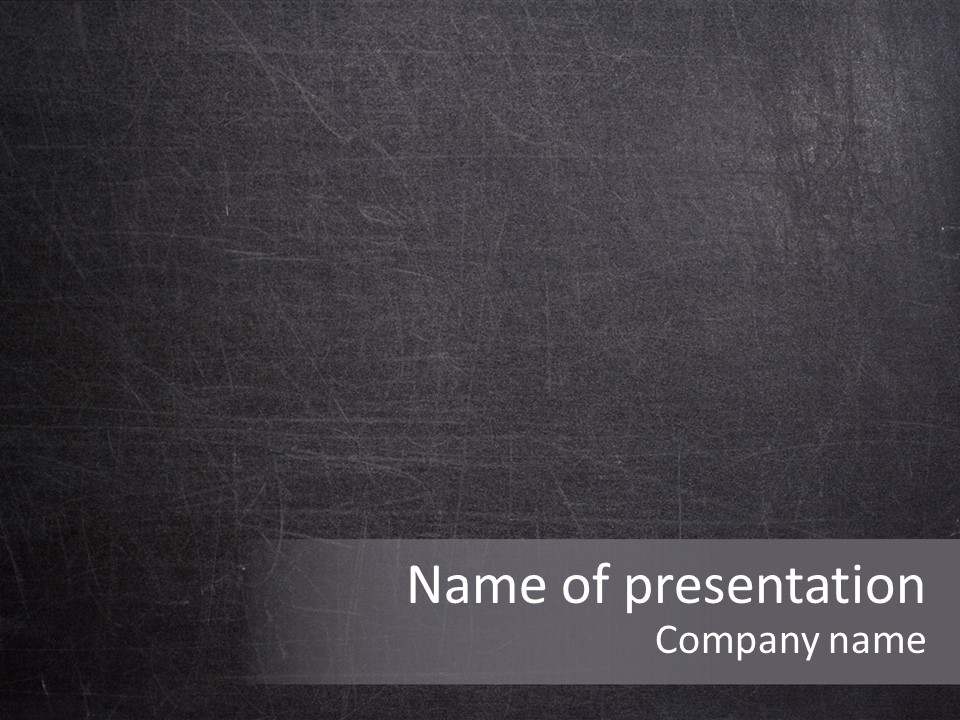 Teacher Old Knowledge PowerPoint Template