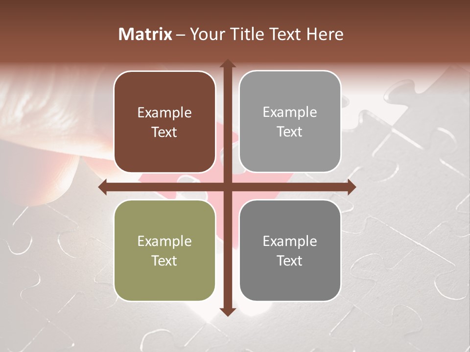 Solve Conceptual Teamwork PowerPoint Template