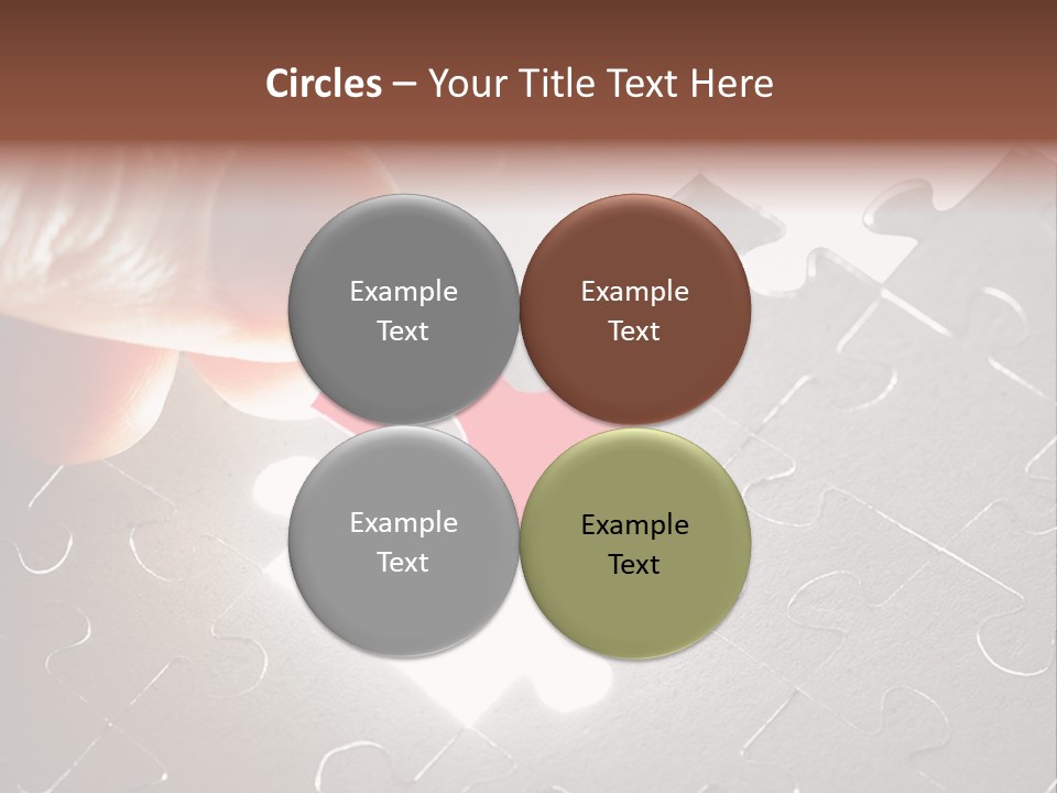 Solve Conceptual Teamwork PowerPoint Template